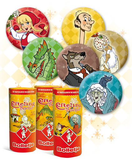 Efteling Beschuit en stickers